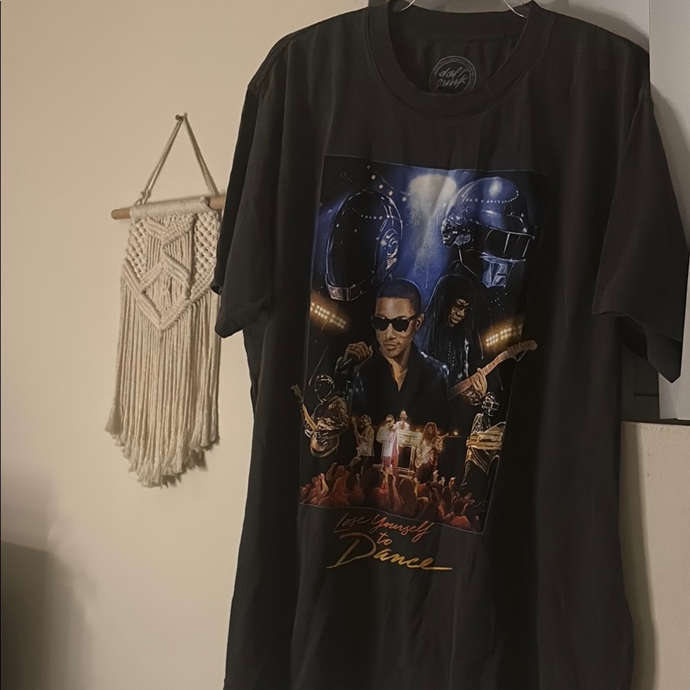 Daft Punk Graphic Tee with Pharrell
